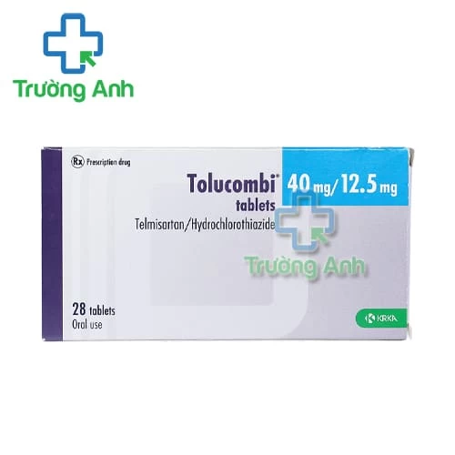 Tolucombi 40mg/12.5mg tablets - Thuốc điều trị tăng huyết áp vô căn